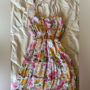 Floral spring dress!